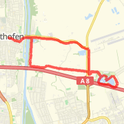 11,74 Kilometer Run/Jog on Mai 3, 2012 at 05:13 PM