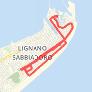 8,86 kilometrov Shoping + Cycling on maj. 4, 2012 at 04:29 po