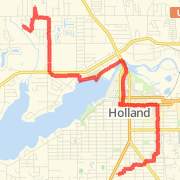 11.61 km Road Cycling in Holland on May 4, 2012 2:22 PM