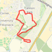 University of Warwick 3m route