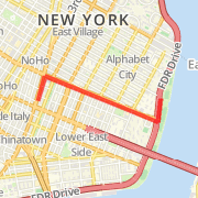 A run mapped on 05/04/2012