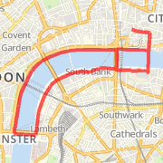 A run mapped on 05/05/2012