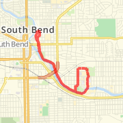 6.04 mile Sprints in South Bend on May 5, 2012 at 02:44 pm