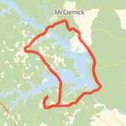 Shorter MistleToe State Park around Clark Hill Lake