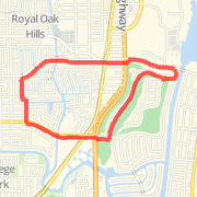 Boca Raton/Watson's Short West loop Run