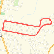 3.24 kilometer Run/Jog on May 7, 2012 at 10:52 pm