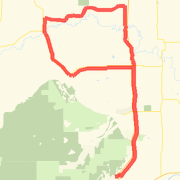 A ride mapped on 05/07/2012