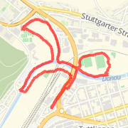 3,89 Kilometer Run/Jog on Mai. 7, 2012 at 07:05 nachm.