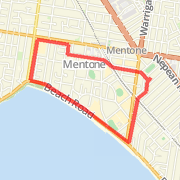 mentone warm up run