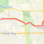 1.86 mile Road Cycling in Ames on May 7, 2012 at 10:51 pm