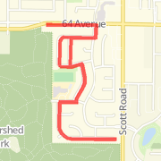 A run mapped on 05/07/2012