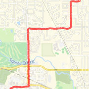 2.84 mile Road Cycling in Ames on May 9, 2012 at 07:52 am