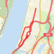 6 miler in Riverdale Run route image