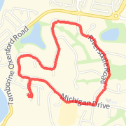 4.51 km Walk in Oxenford on 10/05/2012 5:20 PM