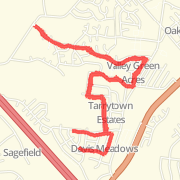6.31 mi Run in Smyrna on May 10, 2012 5:55 AM