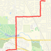 2.82 mile Road Cycling in Ames on May 10, 2012 at 07:47 am