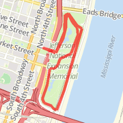Gateway Arch Park loop