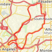 Lincoln Heights/Pasadena 20 mile loop