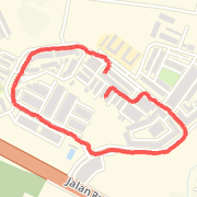 1.95 kilometer Run/Jog on May 14, 2012 at 06:29 pm