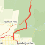 A ride mapped on 05/14/2012
