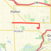 10 mile route up Leonard