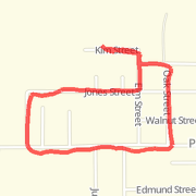 1.23 mi Run in Bokoshe on May 16, 2012 7:46 AM