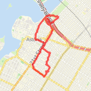 5.35 mi Run in Queens on May 16, 2012 11:25 PM