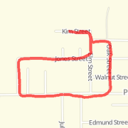1.12 mi Run in Bokoshe on May 17, 2012 7:03 AM
