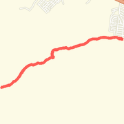 7.25 kilómetro Mountain Bike on may. 17, 2012 at 06:08 p.m.