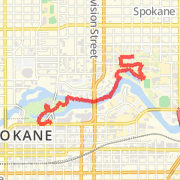 3.23 kilometer Run/Jog in Spokane on May 18, 2012 at 05:12 pm