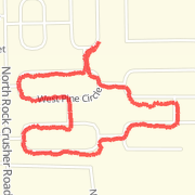 1.53 mile Run/Jog in Crystal River on May 19, 2012 at 05:58 am