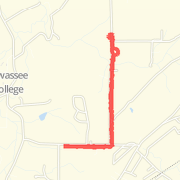 3.59 mi Run in Madisonville on May 19, 2012 11:17 AM