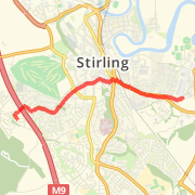 2.61 mi Road Cycling in Stirling on 20 May 2012 13:30