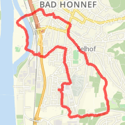 6.80 km Run in Bad Honnef on 20.05.2012 16:24