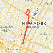 A run mapped on 05/20/2012