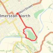 7.45 km Run on 21/05/2012 12:57 PM