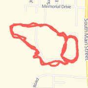 3.28 mi Run on May 20, 2012 9:19 PM