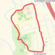 2.03 mi Run on May 21, 2012 17:55