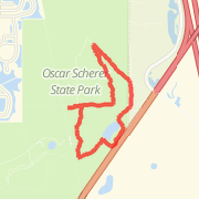 3.35 mile Trail Run in Osprey on May 21, 2012 at 05:41 pm