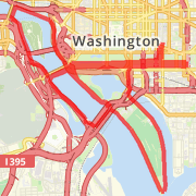 Washington DC 20 miles with waterstops