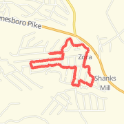 3.31 mile Run/Jog in Fairfield on May 21, 2012 at 07:56 pm
