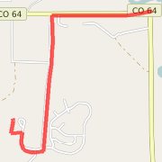 A run mapped on 05/21/2012