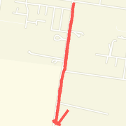 3.54 km Run in Chinchilla on 22/05/2012 5:26 PM