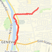 4.19 mi Power Walk in St Charles on May 22, 2012 8:27 AM