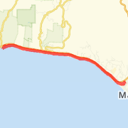 Malibu Triathlon Bike Route 2007