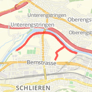 4.74 km Run in Schlieren on 22.05.2012 20:16