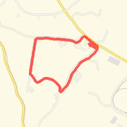 3.02 mi Run in Hunker on May 22, 2012 7:36 PM
