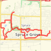 18.94 km Mountain Bike in Spruce Grove on 2012-05-22 7:43 PM