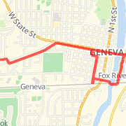 A run mapped on 05/22/2012