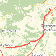 21,94 Kilometer Run/Jog on Mai. 23, 2012 at 07:02 vorm.